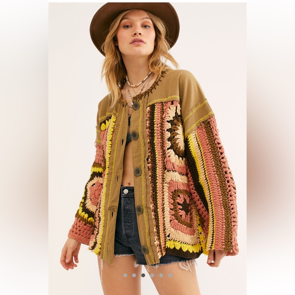 No Rain Sweater Jacket Free People